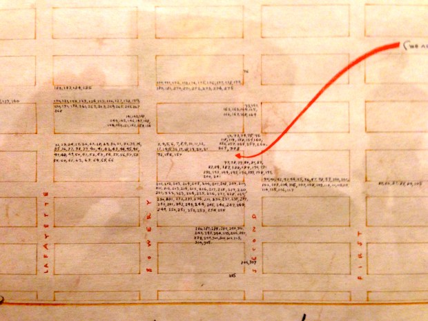 Map detail, Found Dope: Part II.